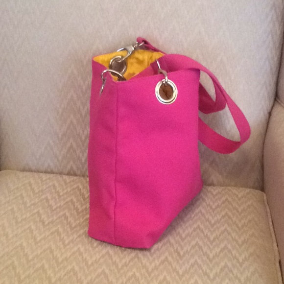 Relativity canvas pink handbag - Picture 3 of 6
